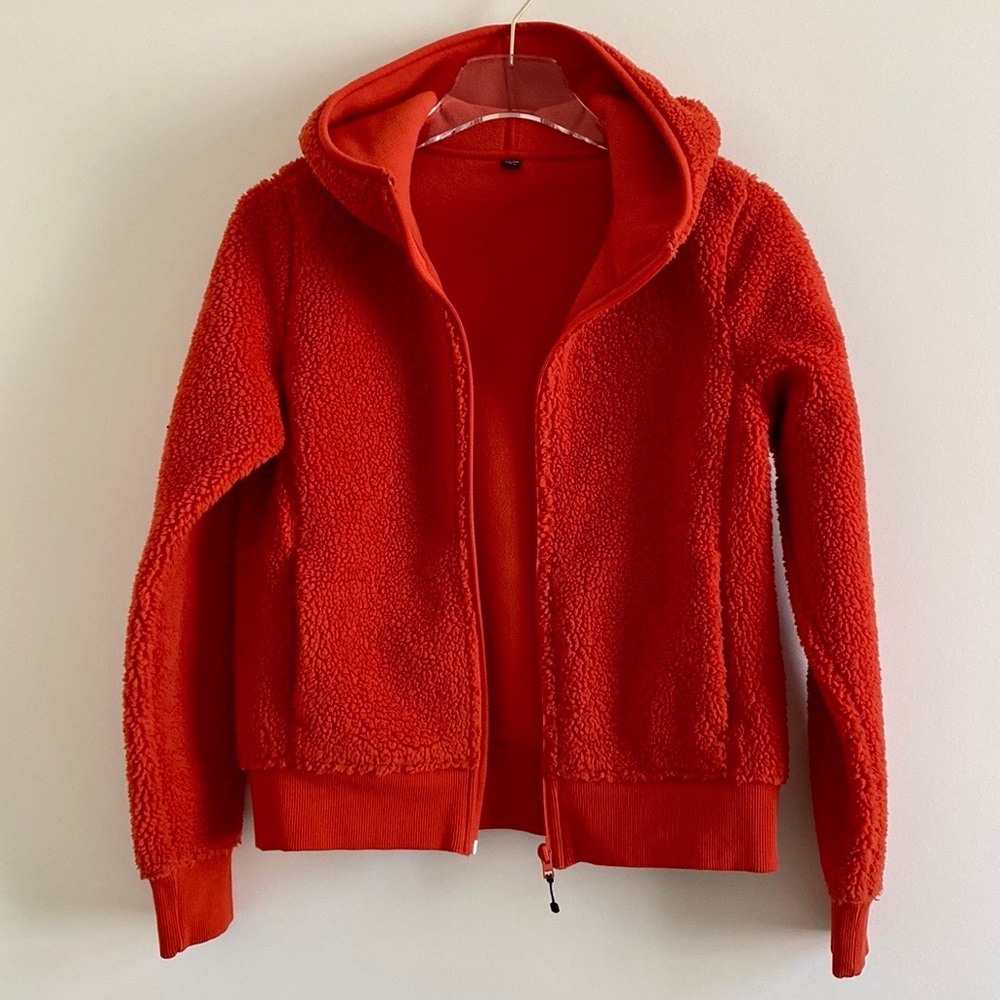 Uniqlo Blocktech Windproof Sherpa Zip-Up Hoodie - image 1